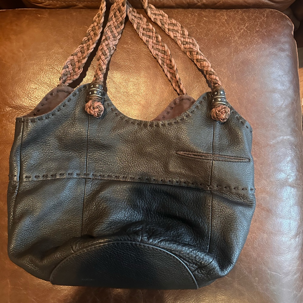 The Sak Elegant Brown Leather Women's Bag